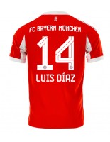 Bayern Munich Luis Diaz #14 Hjemmedrakt 2025-26 Korte ermer